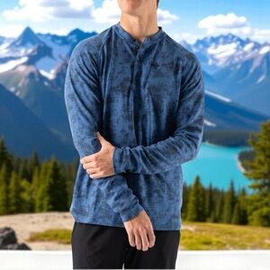 Rabbit men’s XL blue long sleeve shirt